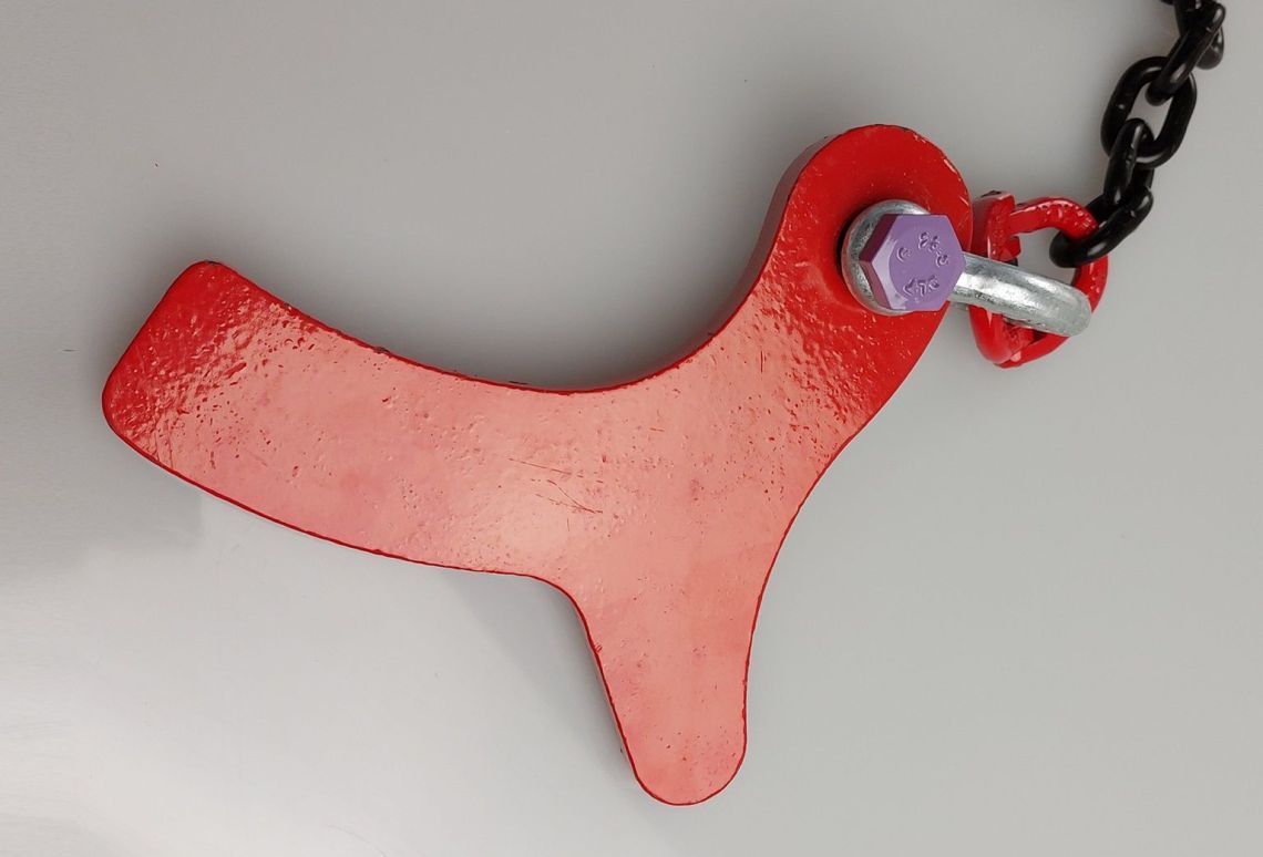 Stelconplaat haak _detailfoto