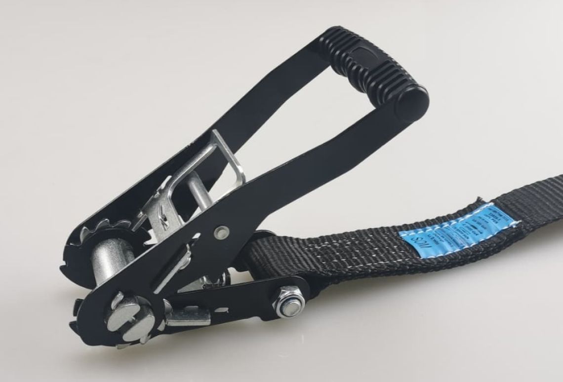 Spanband 50 mm 5T 1-delig | Zwarte ratel