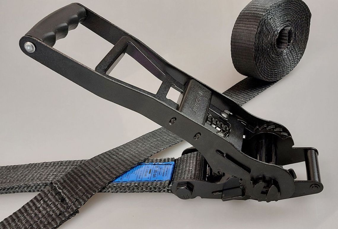 Spanband 50 mm 5T 2-delig Full Black Ergo ratel 1