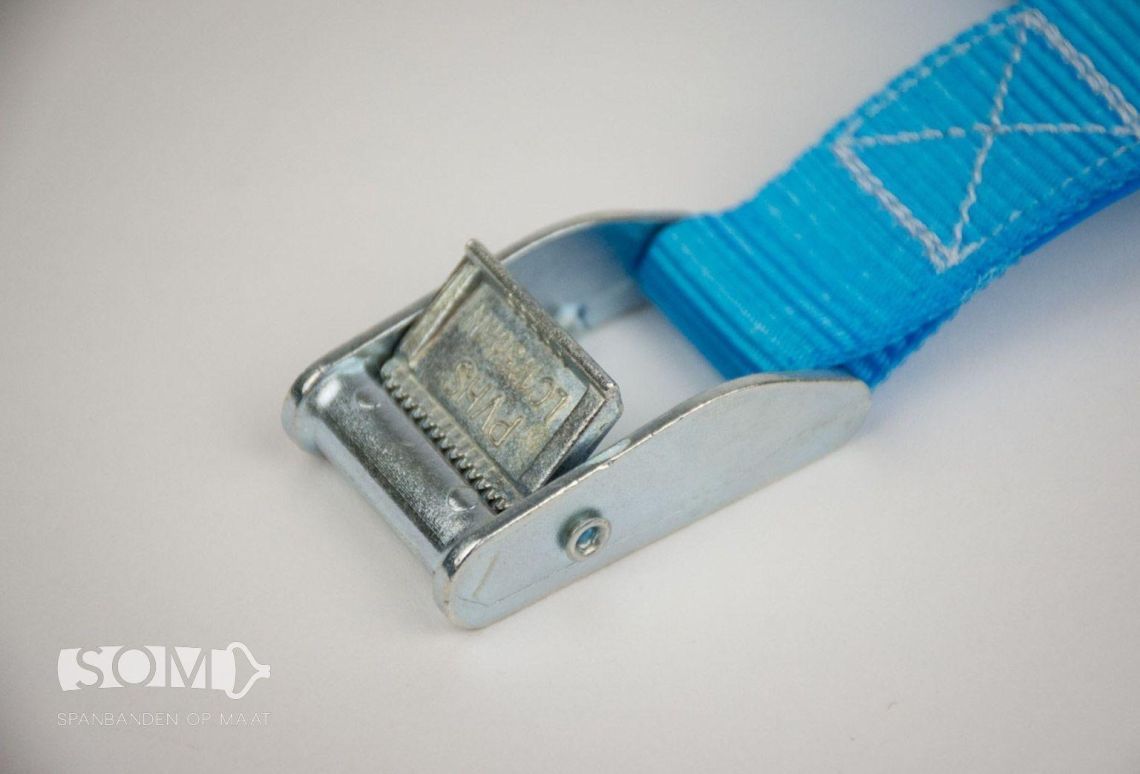 Bagagegordel 25 mm 350 kg - 5M | Aanbieding | Blauw