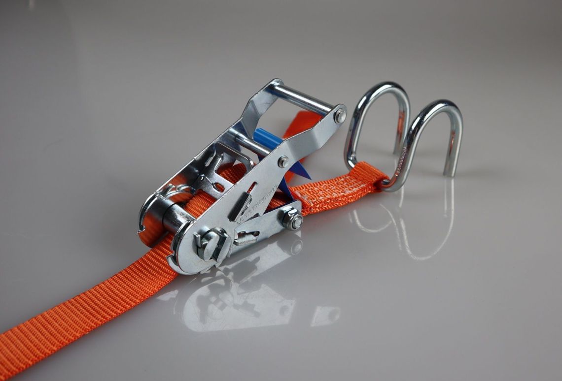 Spanband Bouwhek met klauwhaken