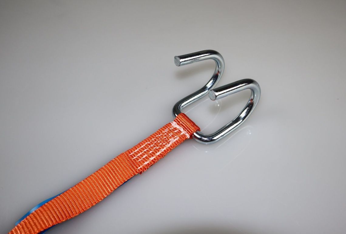 Spanband Bouwhek met klauwhaken