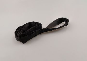 Zwarte rondstrop 2 Ton 0,5 meter