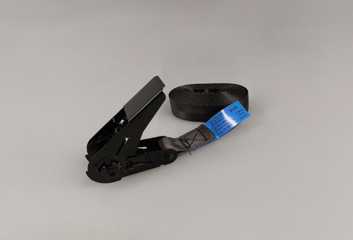 Spanband 25 mm 0,8T 1-delig Full Black 1