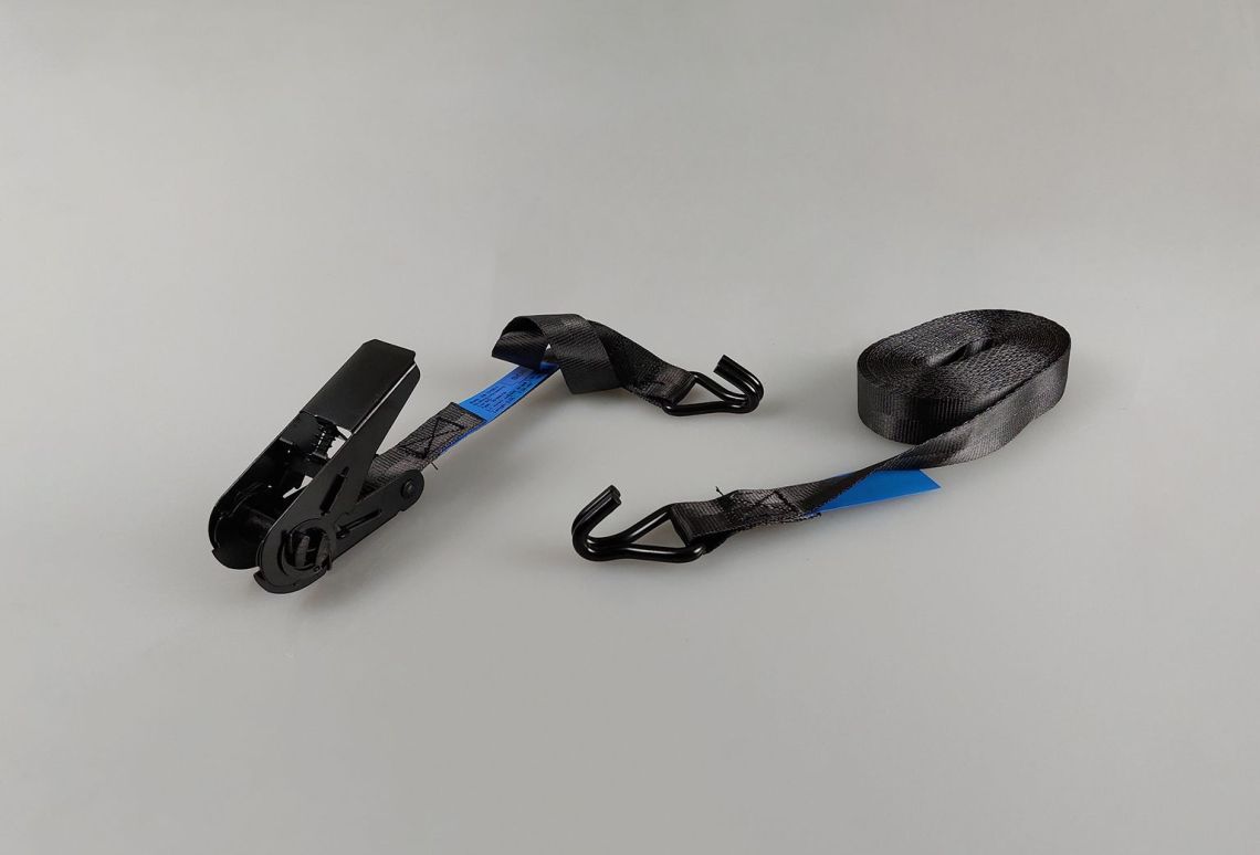 Spanband 25 mm 0,8T 2-delig Full Black 1