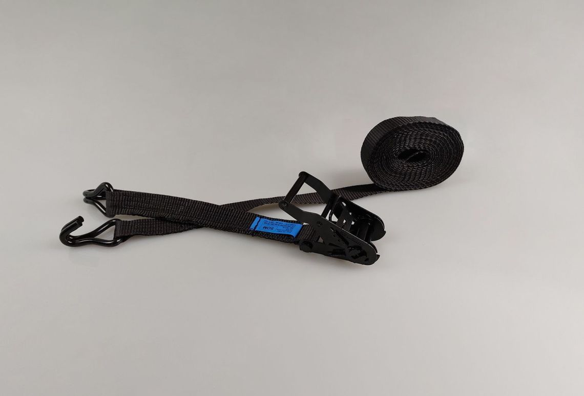 Spanband 25 mm 1,5T 2-delig Full Black 1