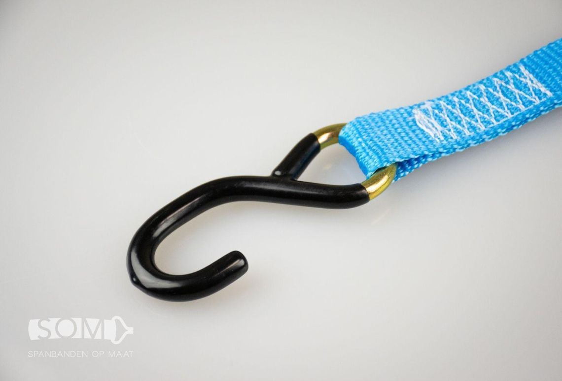 Spanband 25 mm 0,8T 2-delig | S-haken