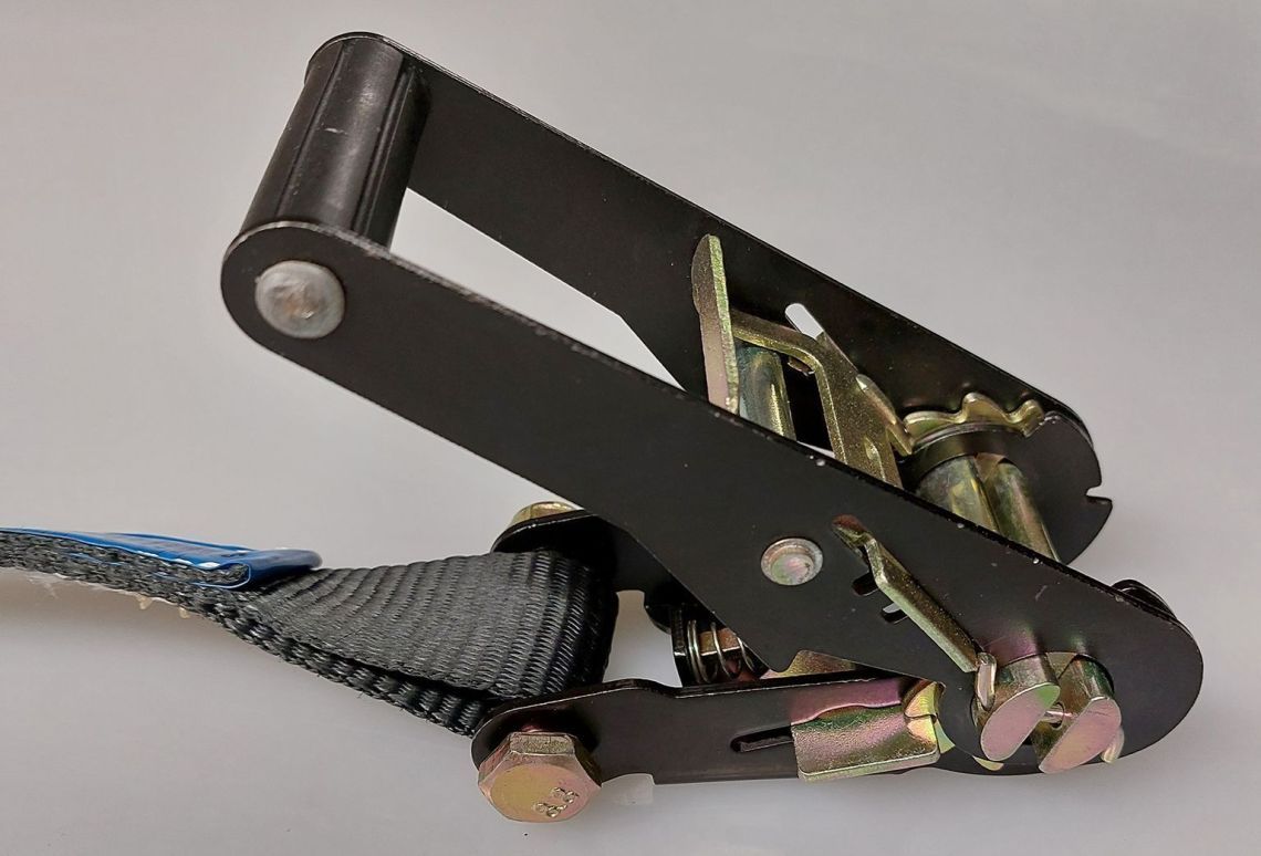 Spanband 35 mm 3T 2-delig | Zwarte haken