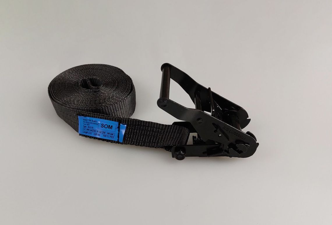 Spanband 35 mm 2T 1-delig Full Black 2