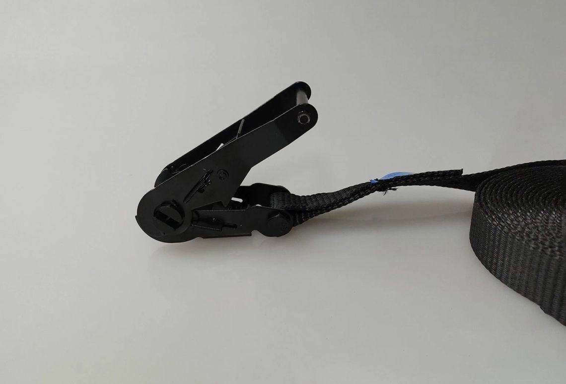 Spanband 35mm 3T 1-delig Full Black | Zijaanzicht