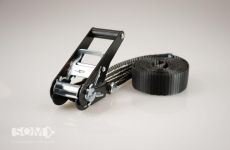 Spanband 35 mm 3T 1-delig | Zwarte ratel