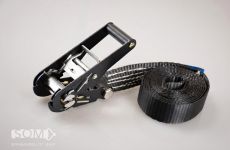 Spanband 35 mm 3T 1-delig | Zwarte ratel