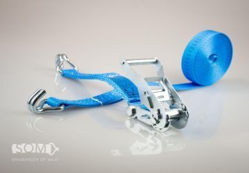 Spanband 35 mm 2T 2-delig 6M | Aanbieding Blauw