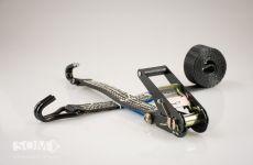 Spanband 35 mm 3T 2-delig | Zwarte ratel