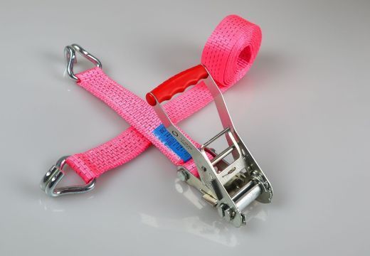 Spanband 50 mm 5T 2-delig 1 meter Roze