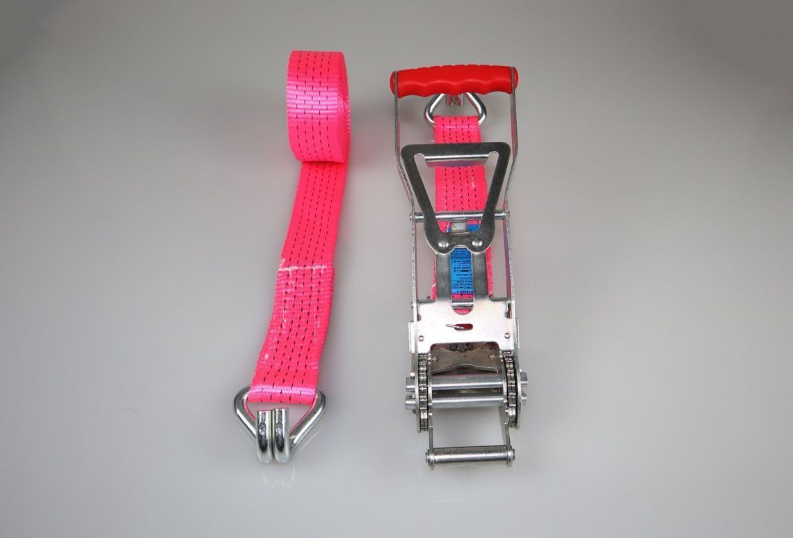 Spanband 50 mm 5T 2-delig ERGO Roze 