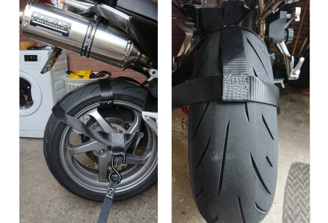 Spanband motor: Wielharnas 2