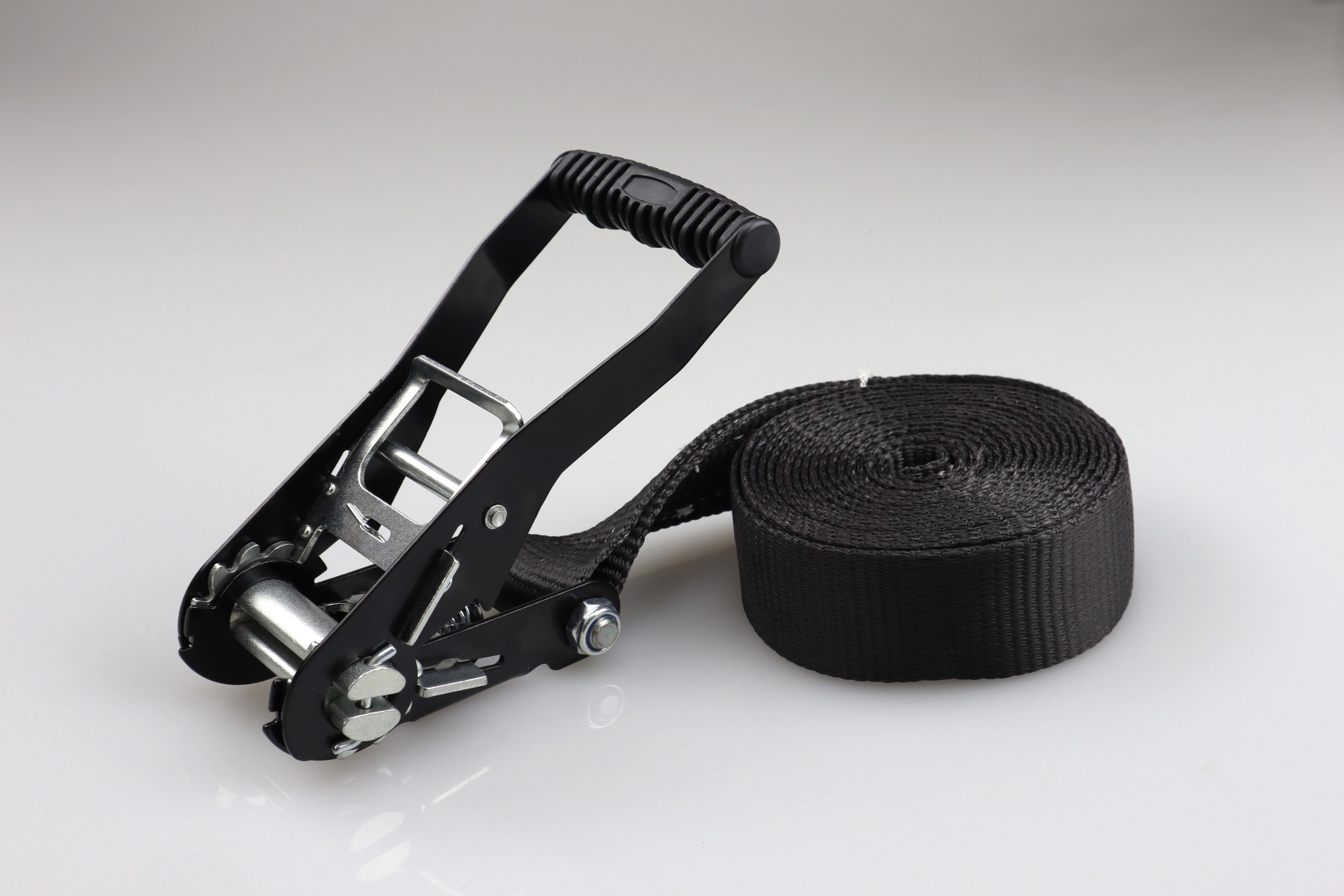 Spanband 50 mm 5T 1-delig zwarte ratel 2 meter | Spanbanden op maat